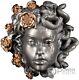 MEDUSA 3D Two Faces Myth Transformation 3 Oz Silver Coin 5$ Barbados 2024