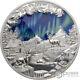 NORTHERN LIGHTS 5 Oz Silver Coin 5$ Barbados 2023