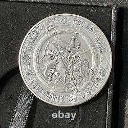 Queen Anne's Revenge Captains of Fortune 2 oz Silver Coin 5$ Barbados 2023