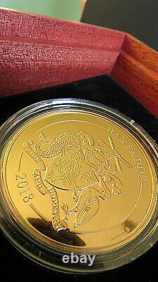 RUM Harewood 1780 Oldest Spirits 2 oz Gold Coin, Barbados 2018