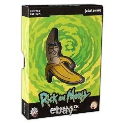 Rick and Morty Banana Rick 2024 $1 1 oz Pure Silver Coin Barbados