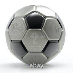 Soccer ball spherical 3 oz silver coin Solomon Islands 2022