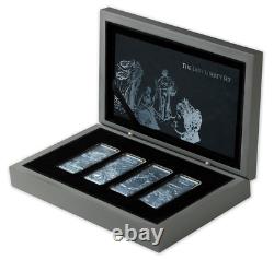 The Lady Liberty Barbados 2022 Blue Nano Icing 99,9% silver coin set LAST