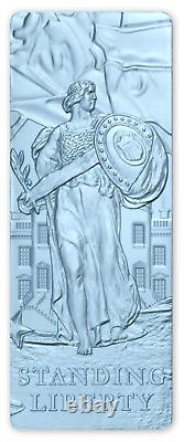 The Lady Liberty Barbados 2022 Blue Nano Icing 99,9% silver coin set LAST