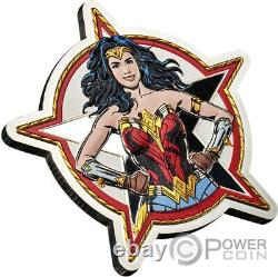 WONDER WOMAN 5 Oz Silver Coin 5$ Barbados 2023