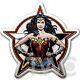 Wonder Woman 5 oz Proof-like Silver Coin 5$ Barbados 2023